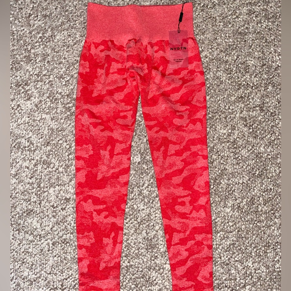 NVGTN Candy Apple Camo Seamless Legging With Tag | Size Small